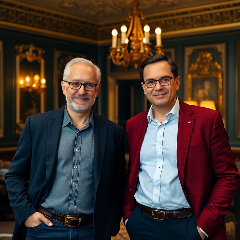 Dva čeští poradci v teplém interiéru liberecké kanceláře
